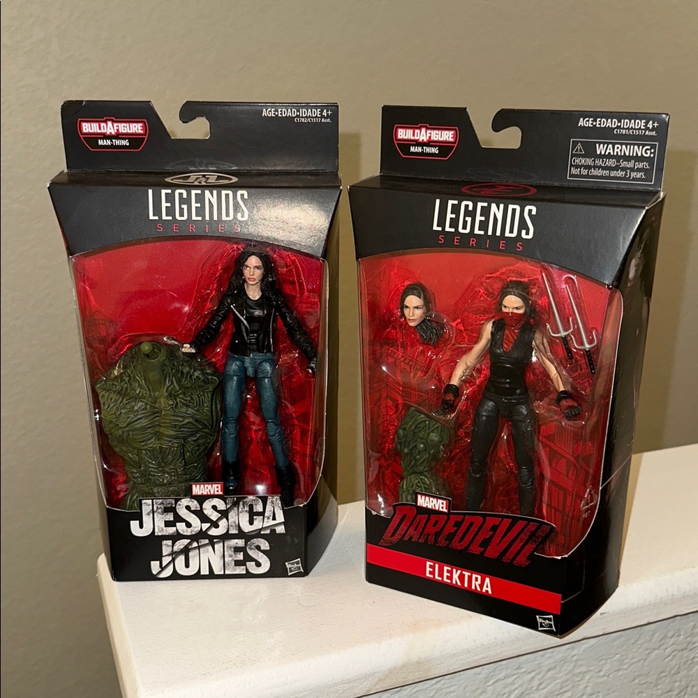 Marvel Legends Jessica Jones & Elektra SEALED NIB